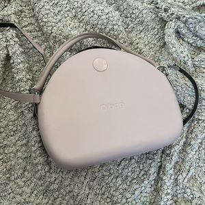 O Bag from Europe. Light pink color.